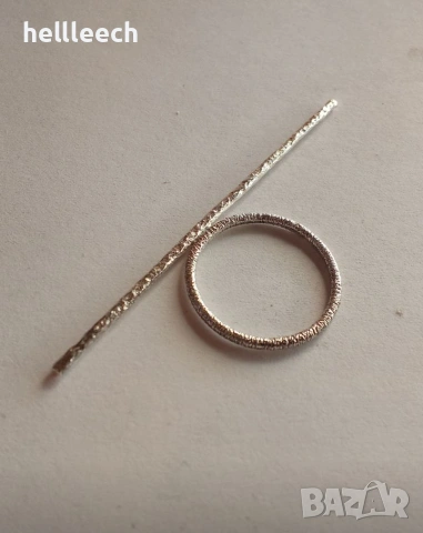 Сребърен пръстен, снимка 2 - Пръстени - 54258677