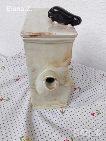 Чайник "шкаф за чинии" Swineside Англия, снимка 5 - Декорация за дома - 52860301