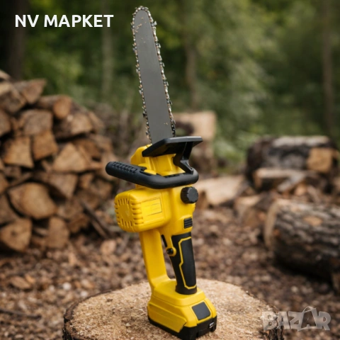 Комплект акумулаторна резачка 30см с маслен филтър и дисплей 36V8A