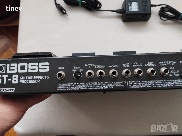 Boss GT8 процесор за китара, снимка 6 - Китари - 53996637