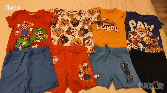 Голям лот летни дрехи размер 122, снимка 6 - Детски комплекти - 53877787