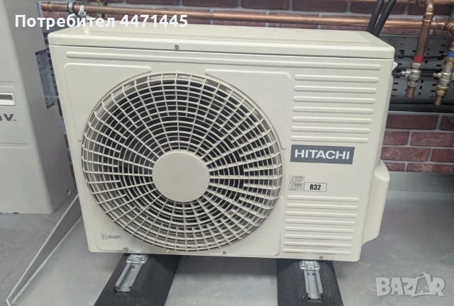 Термопомпа Hitachi Yutaki S Combi 6kw въздух-вода вграден бойлер 220л, снимка 1