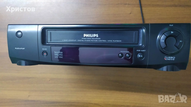 Записващо ВИДЕО VHS VR400 с 4 глави ОТЛИЧНО РАБОТЕЩО ОТ ЕДНО ВРЕМЕ в Отлично състояние, снимка 9 - Друга електроника - 53971264