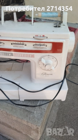 Шевна машина Finesse 834 използвана, снимка 5 - Шевни машини - 51664150