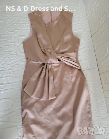 Сатенена рокля, снимка 10 - Рокли - 50226109