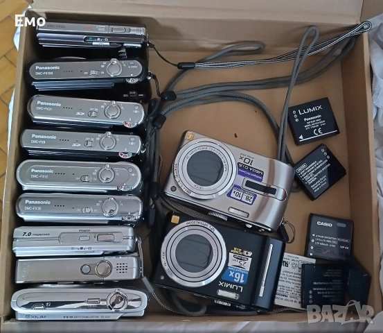 Лот от цифрови фотоапарати 