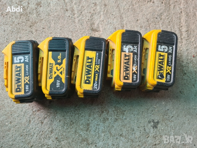 Dewalt батерия 18волта