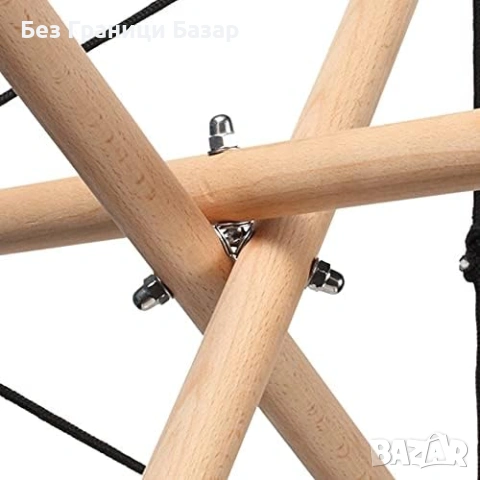 Нова Здрава дървена стойка за перкусионен барабан Handpan с трипод основа, снимка 4 - Други - 53834946