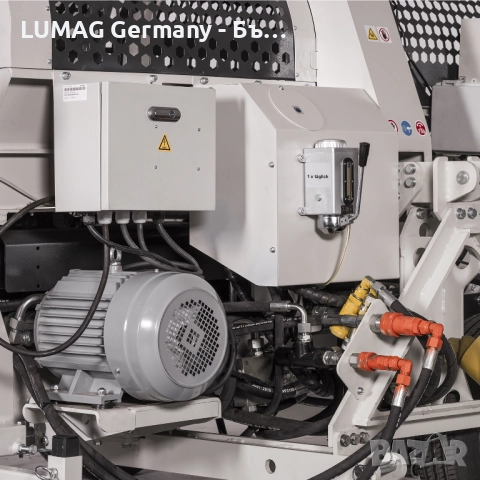 ХИДРАВЛИЧЕН БЕНЗИНОВ ПРОЦЕСОР ЗА РЯЗАНЕ И ЦЕПЕНЕ С ОХЛАЖДАНЕ НА МАСЛОТО LUMAG SSA500GH-PRO/S, снимка 4 - Други машини и части - 52015608