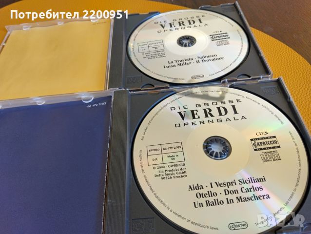 VERDI, снимка 15 - CD дискове - 45204266