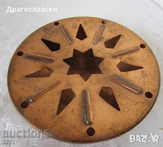  2 бр стари метални свещници, свещник, патина, свещници лофт, тамянник, антика , снимка 11 - Декорация за дома - 28874592