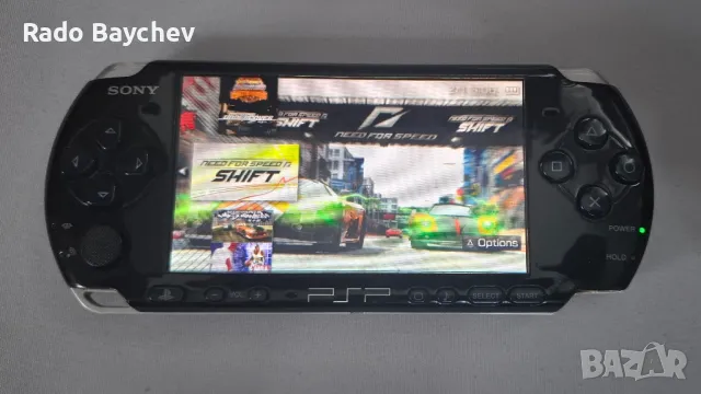 PSP 3004 + 64GB карта с памет + зарядно, снимка 10 - PlayStation конзоли - 49347833