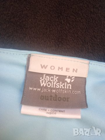 Jack Wolfskin  100% оригинален дамски спортен потник с вграден сутиен, снимка 4 - Потници - 46558260