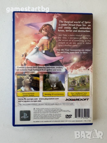 Final Fantasy X за PS2, снимка 2 - Игри за PlayStation - 53755003