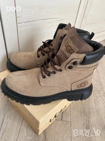 UGG мъжки боти – естествена кожа, снимка 3 - Мъжки боти - 52793089