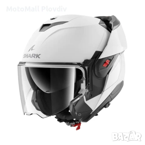 Каска Oxo Shark Blank Pearly White, снимка 4 - Аксесоари и консумативи - 50582344