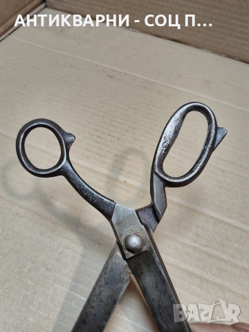Соц Стара Българска Шивашка Ножица. НОМЕР 661., снимка 6 - Антикварни и старинни предмети - 53939245