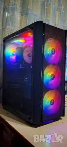 Геймърско РС I7 9700F/16Gb/256Gb+512Gb SSD+1Tb HDD/Asus StriX 1080TI 11Gb/Гаранция, снимка 1 - Геймърски - 46500748