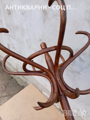 Соц Стара Виенска Закачалка. НОМЕР 681., снимка 5 - Антикварни и старинни предмети - 53407214