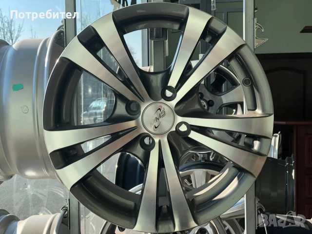 15” 4x100 нови джанти за BMW OPEL VW MINI NISSAN FIAT HONDA TOYOTA PEUGEOT