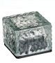 Слънчев соларен фенер лампа куб кристал дизайн 7x7x5cm, снимка 2