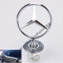 Емблема мерцедес мерник преден капак, снимка 1