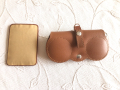 Калъф за очила и самозалепващ калъф за карти / Card holder - стилен комплект дамски аксесоари, снимка 4