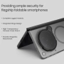 NILLKIN Super Frosted Shield Prop Магнитен Калъф за Oppo Find N6 5G - PC, Прозрачно капаче-стойка, 2, снимка 8