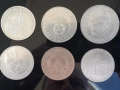 лот от 6 броя юбилейни монети, марки DDR., снимка 2