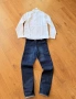 H&M детски нови дънки и риза, снимка 6