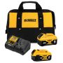 2/две Батерия и Зарядно DEWALT 20V MAX* Starter Kit - DCB246CK от САЩ, снимка 1