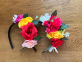 Диадема с цветя за народни танци, снимка 3