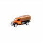 Играчка Камион, Метал/Пластмаса, Оранжев, 11х5 см, снимка 1 - Коли, камиони, мотори, писти - 45340094