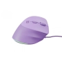 Natec Vertical Mouse Crake 2 Pro Жична оптична мишка- 12800DPI, RGB, 6 бутона, Лилава, снимка 8