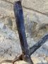 Стара ръчно кована ножица с маркировка , снимка 10