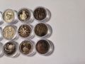 Лот 18 броя по 2 лева възпоменателни монети България, снимка 2