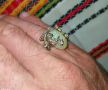 Дамски флорален пръстен, снимка 13