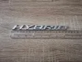 надпис емблема Lexus Hybrid, снимка 5