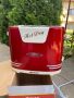 Хот дог тостер Ariete 650w в ретро дизайн за 2бр хот дог , затопля хлебчета , червен цвят , снимка 1