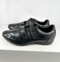 Мъжки обувки Geox, Естествена кожа, 47, 31cm, Черен, Като нови, снимка 1 - Спортно елегантни обувки - 44961210