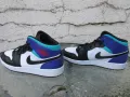 Маратонки Nike Air Jordan 1 Mid 'Aqua', снимка 8