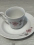 Старинен нежен сервиз за кафе 6 чаши и 6 чинии , снимка 4