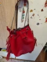 дамска червена чанта , снимка 1