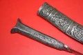 Автентичен Средиземноморски Гръцки сребърен нож кама ятаган, снимка 11