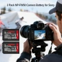 Нови NP-FW50 2 броя батерия 1500mAh за Sony A7 II A7R A7S A6300 A6500, снимка 9