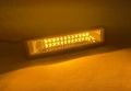 1бр. ЛЕД LED BAR спот ЛЕД лампа с две светлини, бяла и жълта 12V , 54W , 15см., снимка 4