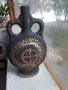 Старо вино бъклица Мерло от Хърсово с печат -Рилски манастир, снимка 1