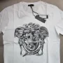 Тениска Versace Medusa бяло със сребристо, снимка 4