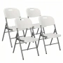 Комплект 4 броя сгъваеми кетъринг столове за градина и събития - удобни и издръжливи, снимка 4