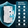 TONGOU WiFi Smart RCBO 1-40A Tuya, снимка 3